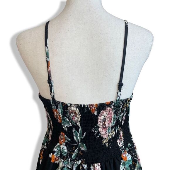 BAND OF GYPSIES Floral Halter Romper/ Dress, Lightweight, Size M - Picture 8 of 8